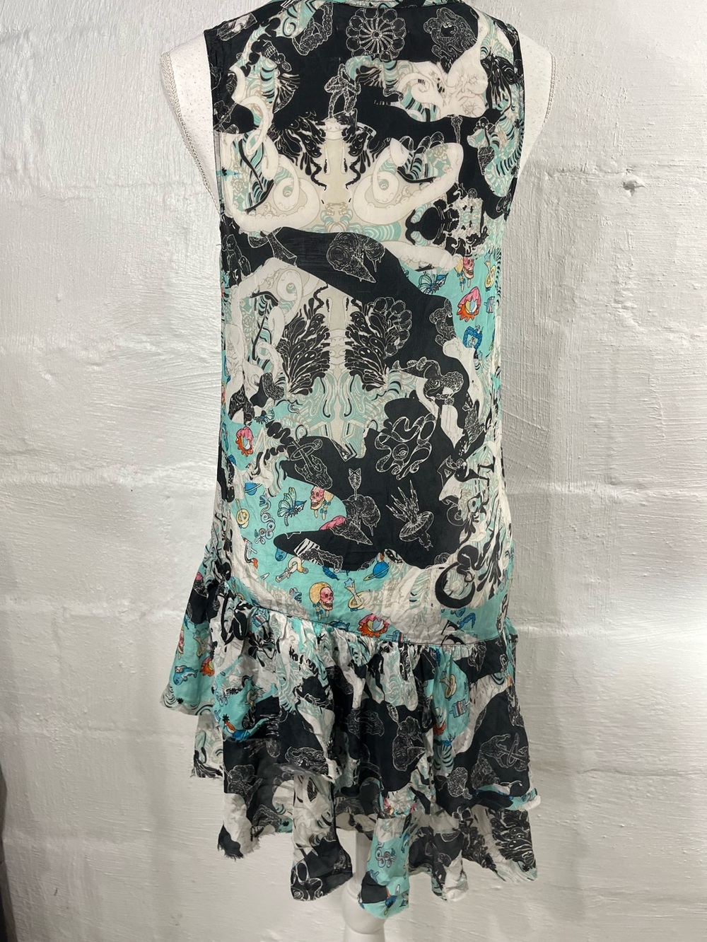 ZADIG & VOLTAIRE RORY ORINT DRESS - Picture 14 of 16